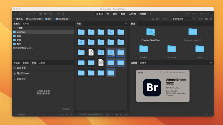 Bridge 2022 for Mac v12.0.3 Rid中文激活版 文件管理软件 (br 2022）-1662736528-fca7c198a768512-1