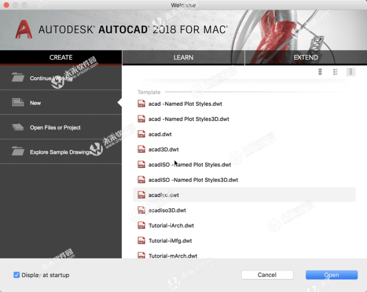 Autodesk AutoCAD 2018 for mac(CAD三维设计绘图软件) V2018.2汉化版-1670054617-e69fb2a20e66801-26