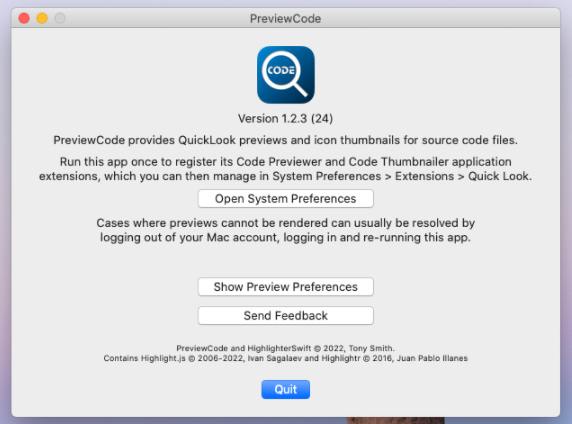 PreviewCode for Mac(代码预览工具) v1.2.3激活版-1671523111-9bdc7c93d0d5d20-2