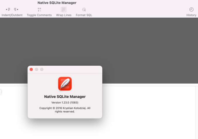 Native SQLite Manager for mac(SQLite 数据库管理器) v1.23.0激活版-1671528208-7ccfe4a5132d5fa-1