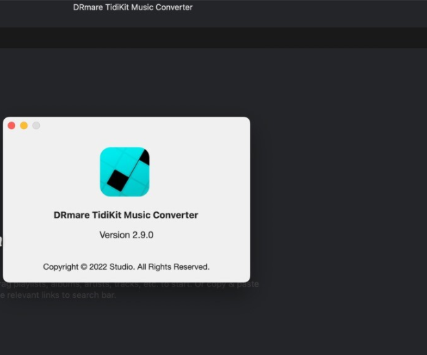 DRmare Tidal Music Converter for Mac(Tidal音乐转换工具) v2.9.0激活版-1671718239-32be7176fb96600-2