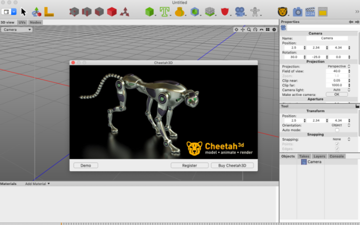 Cheetah3D for mac(3D建模渲染软件)附注册机 v7.5.2激活版-1671805457-d6dd7b1120c3608-4
