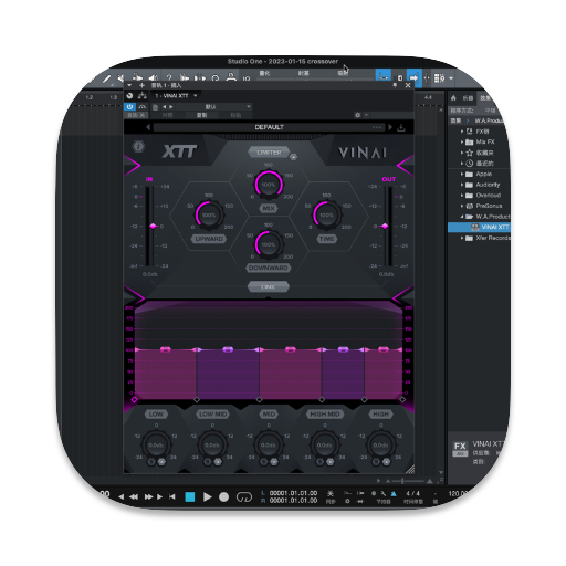 WAProductions VINAI XTT for mac(混合放大音频插件) v1.0激活版-1675071287-87799240d307d10-1