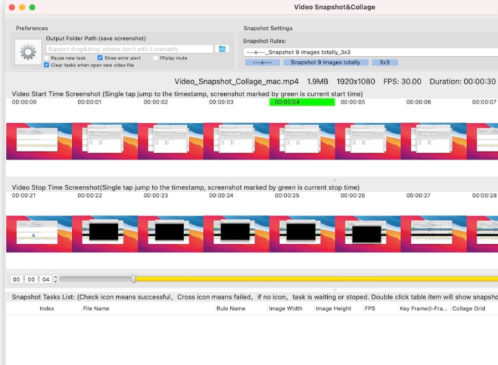 Video Snapshot&Collage for Mac(视频截图拼图工具) v2.5中文激活版-1675073395-d887bc5e1ed5ab1-1