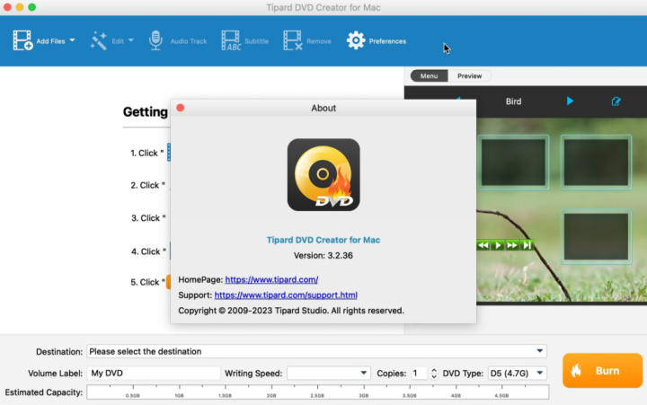 Tipard DVD Creator for Mac(DVD刻录软件) V3.2.36激活版-1675140435-c4b85321f81b962-1