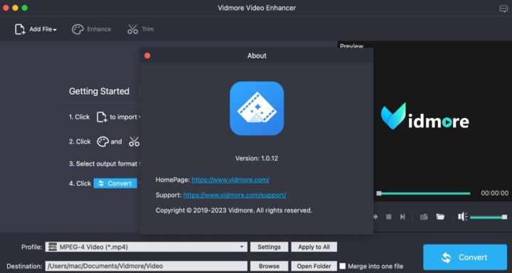 Vidmore Video Enhancer for Mac(视频质量增强软件) V1.0.12激活版-1675263289-3a389e41cbfb2ce-1