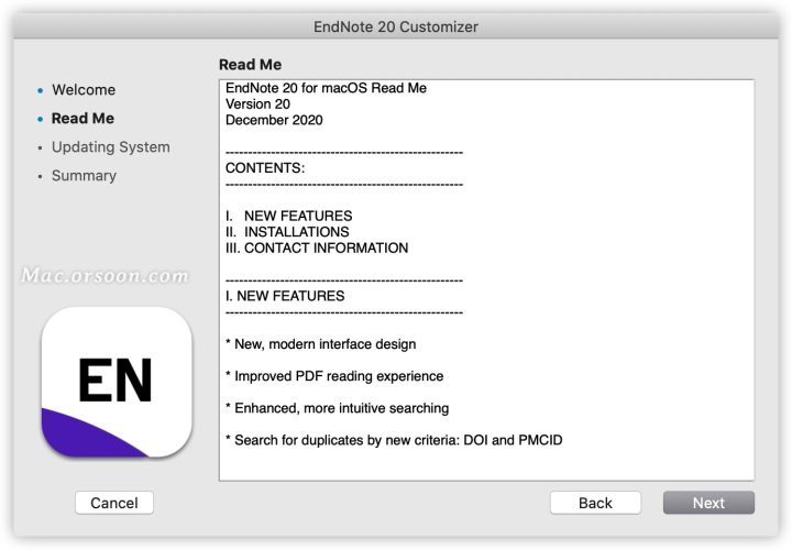 EndNote 20大客户授权版 Mac(最强文献管理软件)v20.4永久激活版-1683788378-a45bec73fbab46f-5