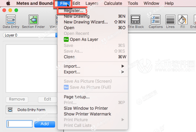 Metes and Bounds Pro for Mac(房产契约绘图软件) v6.0.3激活版-1683874625-1c8ba11ed71a989-1