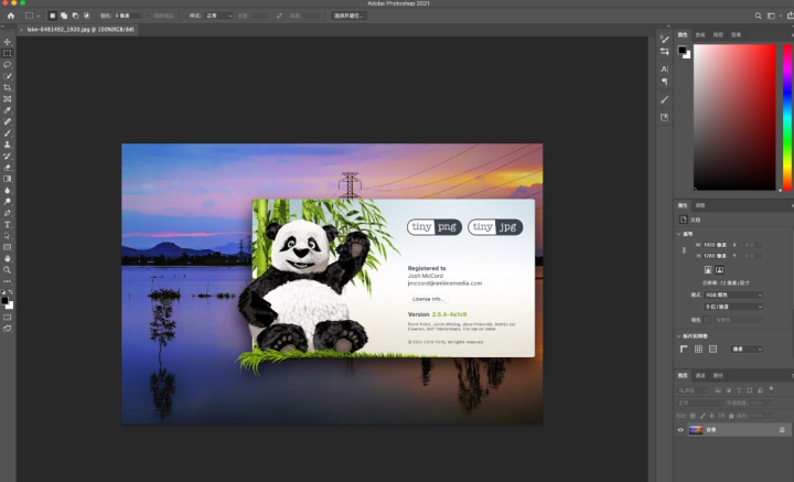 TinyPNG and TinyJPG for Mac(ps图像压缩插件)支持ps2021 v2.5.4激活版-1686111703-680f1fc1dde9d14-2