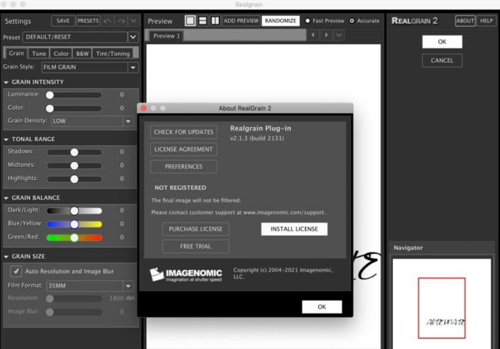 Imagenomic Realgrain for Mac(Ps胶片颗粒效果插件) v2.1.3(2131)激活版-1686131343-d345a165b8ecf6a-2