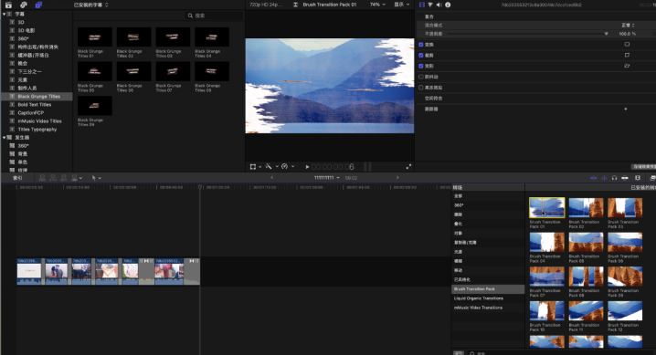 FCPX笔刷过渡包BrushTransition Pack mac-1686714336-767e279d8b9b2c5-2