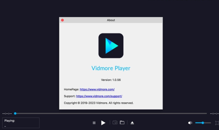 Vidmore Player for Mac(蓝光视频播放器) v1.0.56激活版-1687081458-9b5070b3f6a1b4b-2