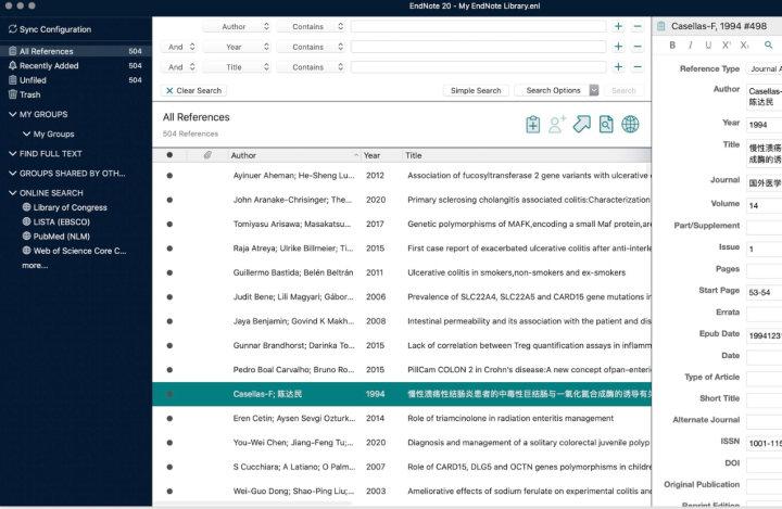 EndNote 21授权版本 for mac(专业文献管理软件) v21.0.1永久激活版-1691400489-239063edb001c34-1