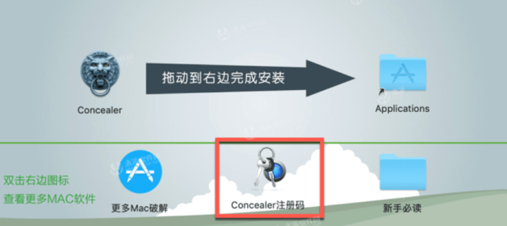 Concealer for mac(文件隐藏加密工具) V1.3.6直装版-1691403814-51e2f4e1cc19b65-1