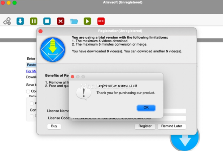 Allavsoft for Mac(优秀的视频下载工具) v3.26.1.8813注册激活版-1708941093-49999e4bf528466-1