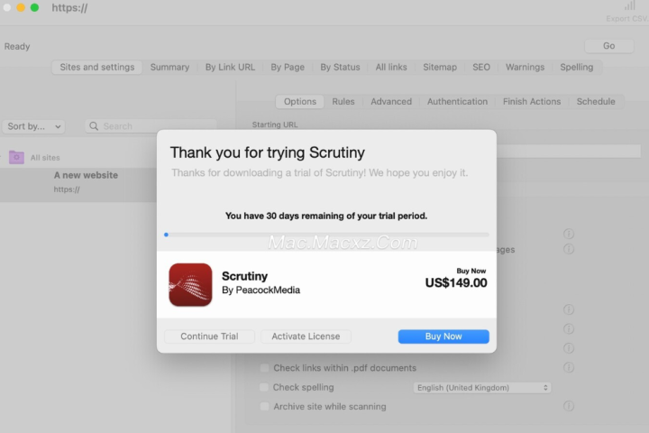 Scrutiny for Mac(网站分析检测工具) v12.8.8激活版-1710156376-848575b0354da34-3