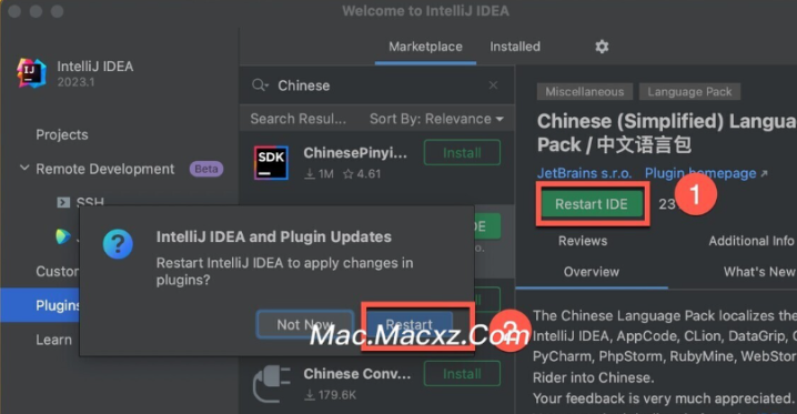 IntelliJ IDEA 2024 for Mac(Java语言开发集成环境) v2024.1中文激活版-1713255851-a44e09b65b37b48-8