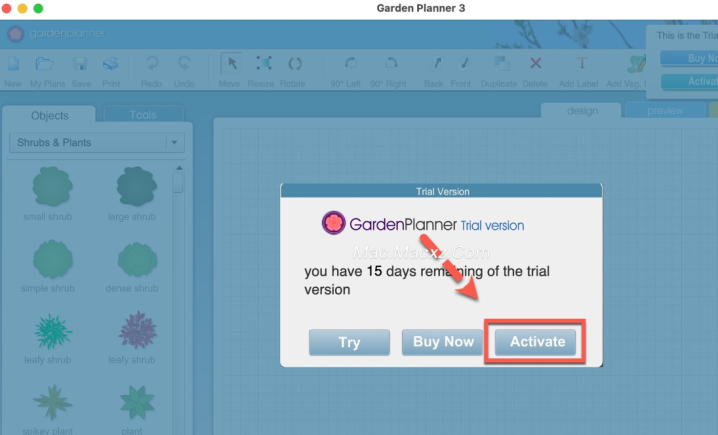 Garden Planner for Mac(园林绿化设计软件) v3.8.62注册激活版-1715261490-5c3285b61ad3c50-3