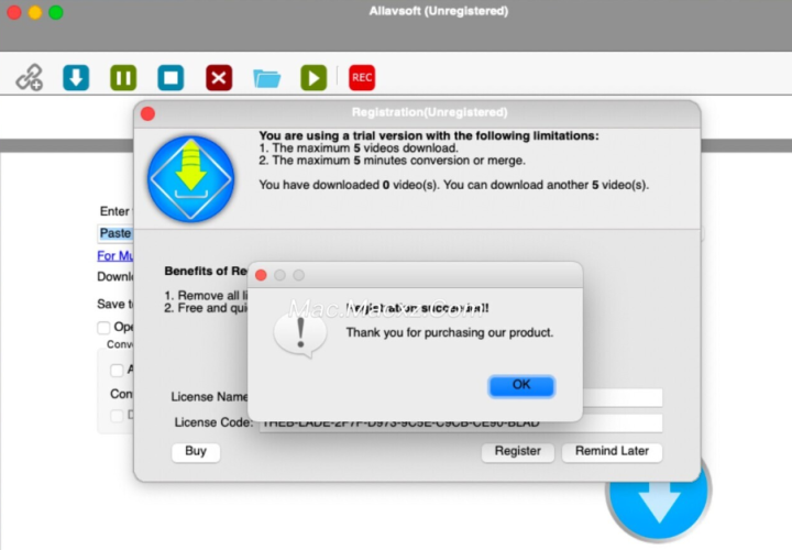 Allavsoft for Mac(优秀的视频下载工具) v3.27.2.8920注册激活版-1718012796-56662f3cbcb80ce-6